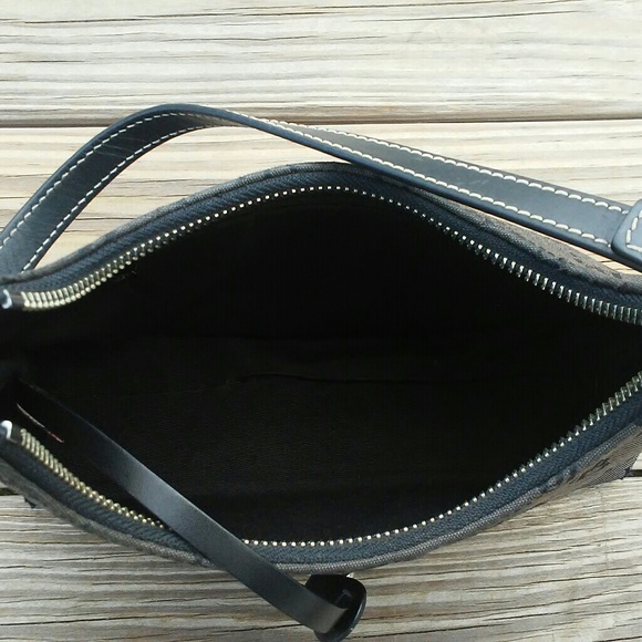 Dooney & Bourke Signature Purse, Dark gray - Picture 4 of 8